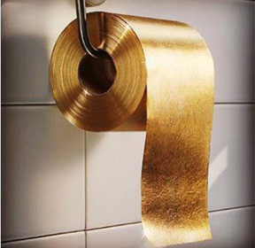 22-karat Gold Toilet Paper